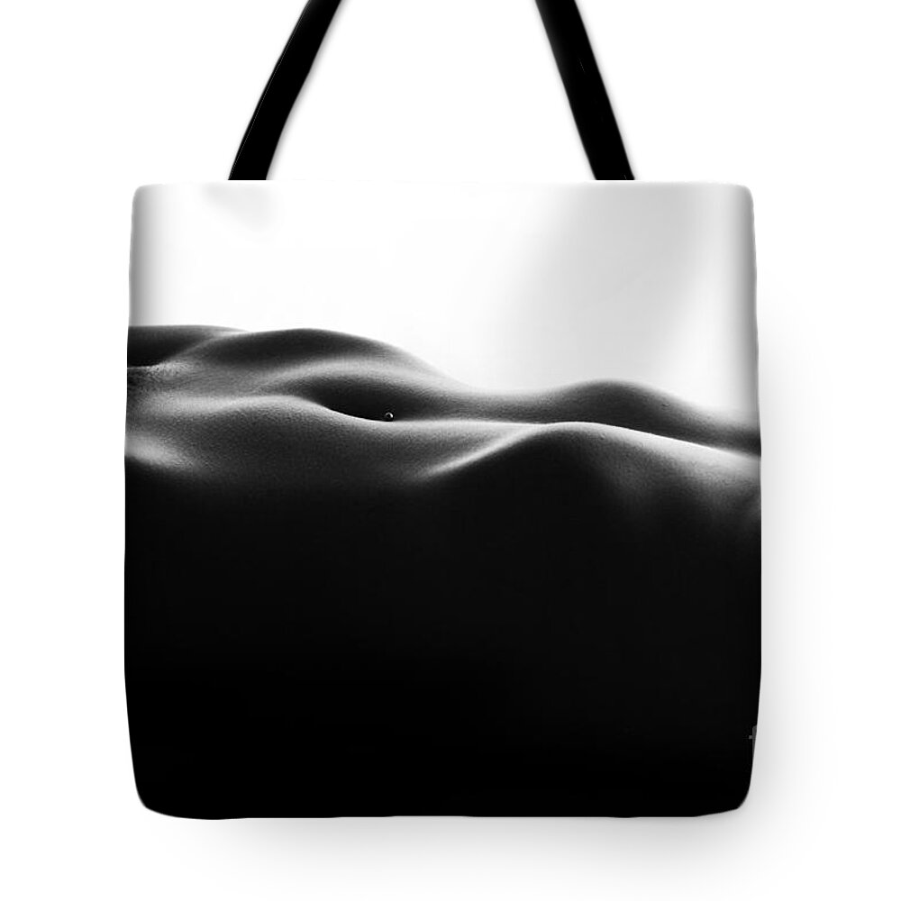 Artistic Tote Bag featuring the photograph Follow the River by Robert WK Clark