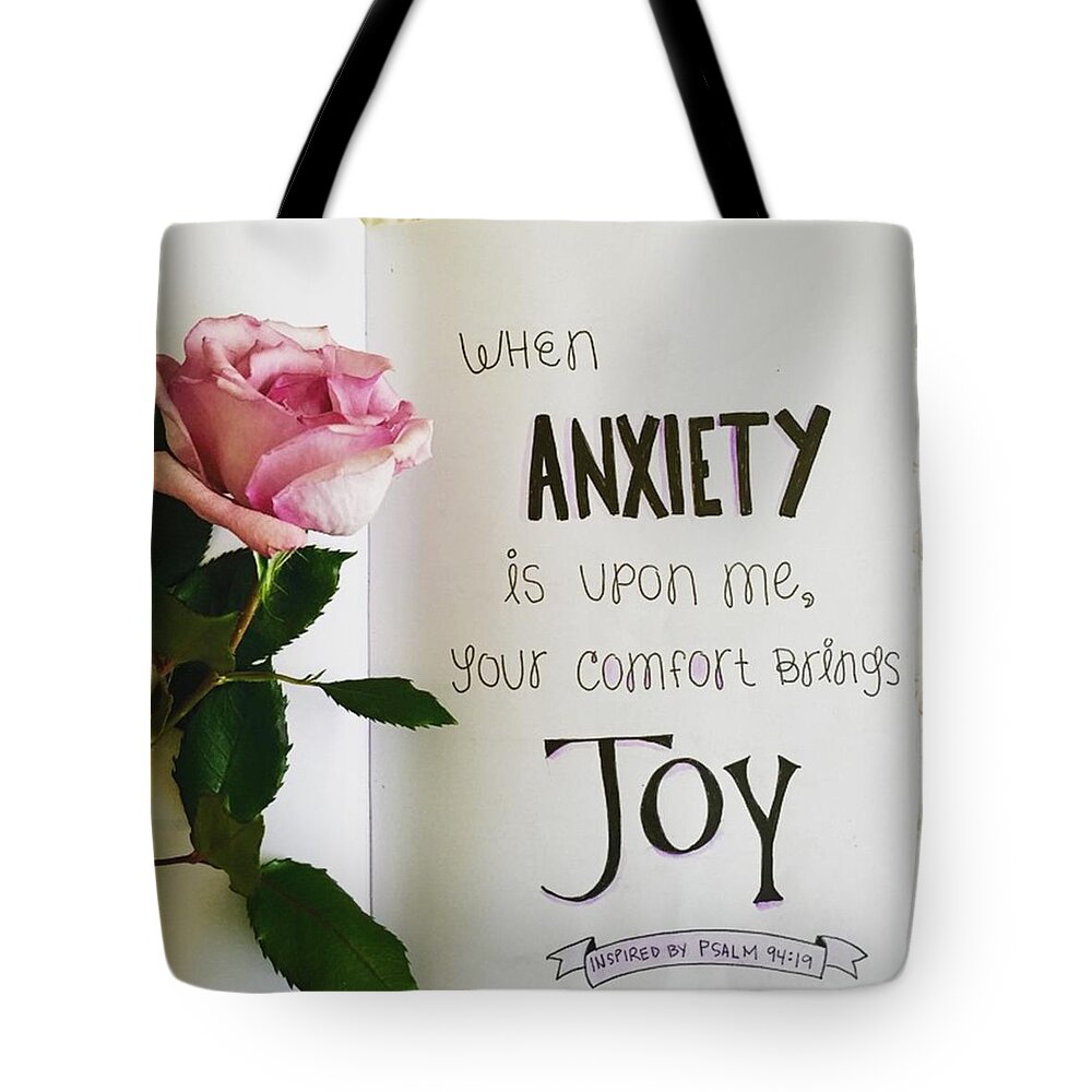 Sketch Tote Bag featuring the photograph Anxiety Turned To Joy by Nancy Ingersoll