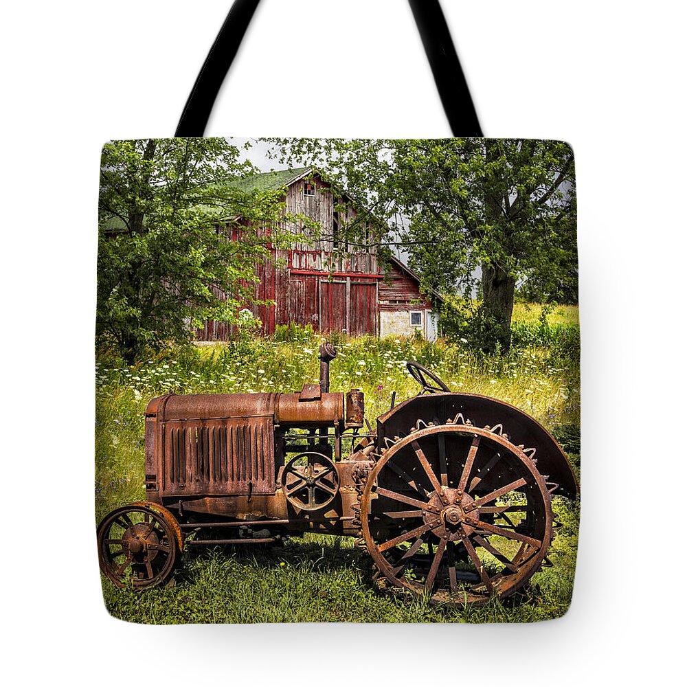 American Tote Bag featuring the photograph Forefathers II by Debra and Dave Vanderlaan