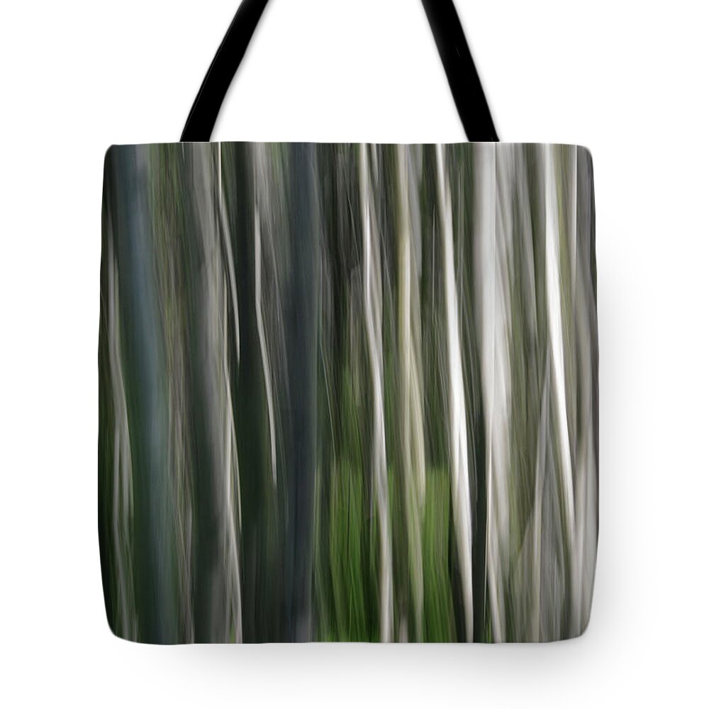 Forest Tote Bag featuring the photograph Forest Illusion- Rebirth by Whispering Peaks Photography