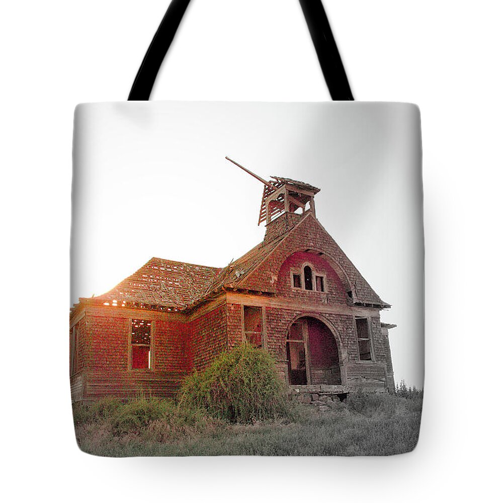 Old Tote Bag featuring the photograph Forgoten by Troy Stapek