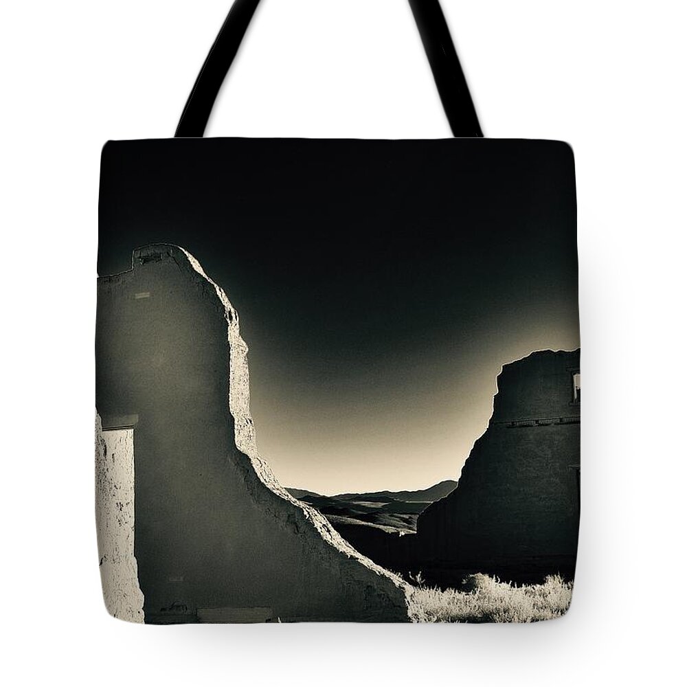 Fort Churchill State Historic Park Tote Bag featuring the photograph Fort Churchill State Historic Park by Maria Jansson