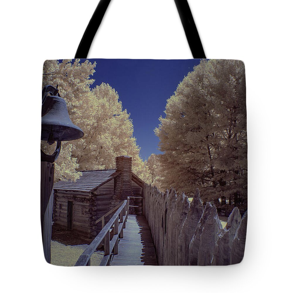 Tennessee Tote Bag featuring the photograph Fort Watauga by Jim Cook