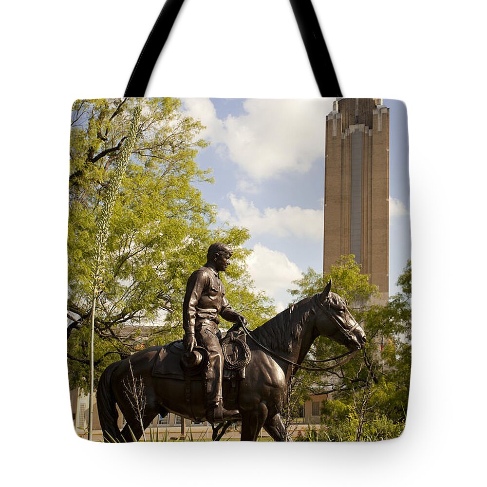 America Tote Bag featuring the photograph Fort Worth Landmark by Anthony Totah