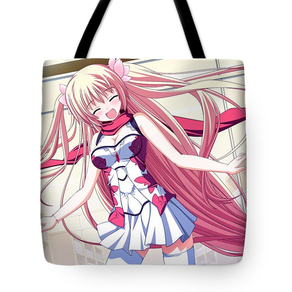 Fortissimo Tote Bag featuring the digital art Fortissimo by Super Lovely