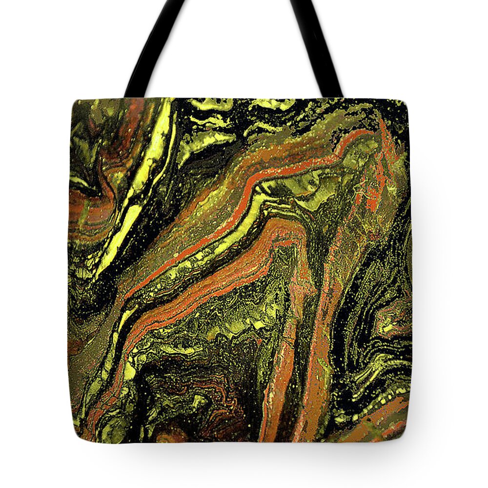 Patterns Tote Bag featuring the photograph Fossil Patterns 1 by Nadalyn Larsen