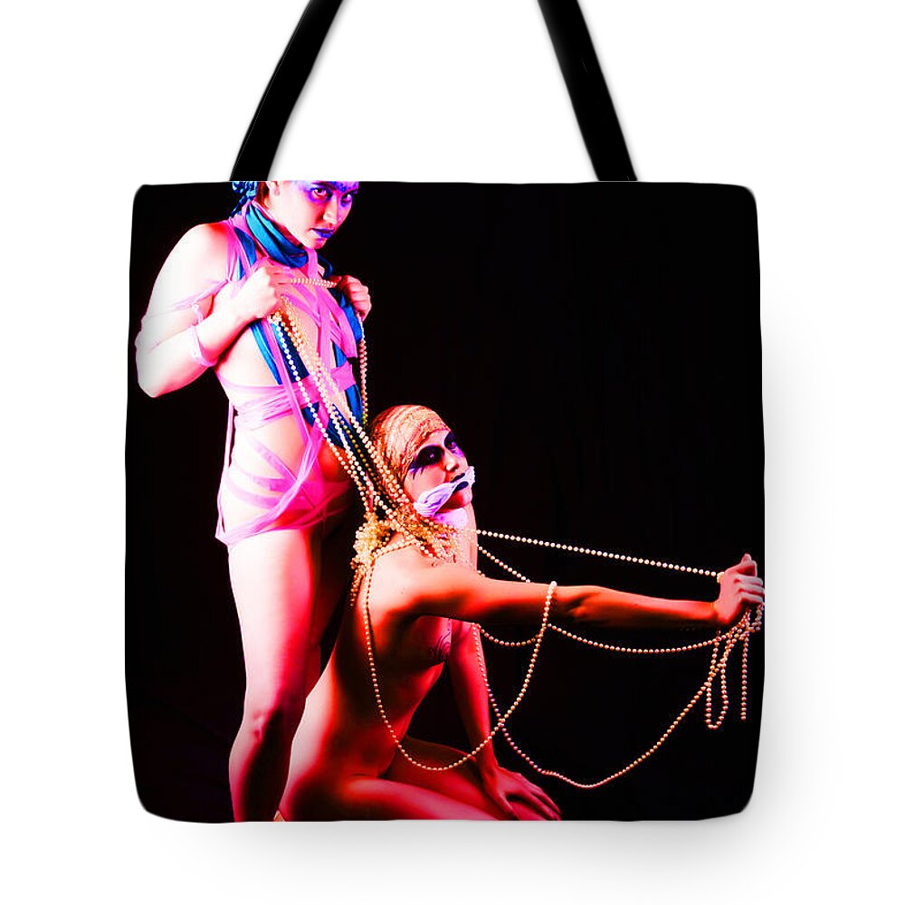 Fetish Photographs Tote Bag featuring the photograph Free me by Robert WK Clark