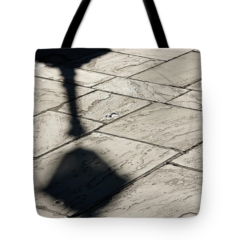 New Orleans Tote Bag featuring the photograph French Quarter Shadow by KG Thienemann