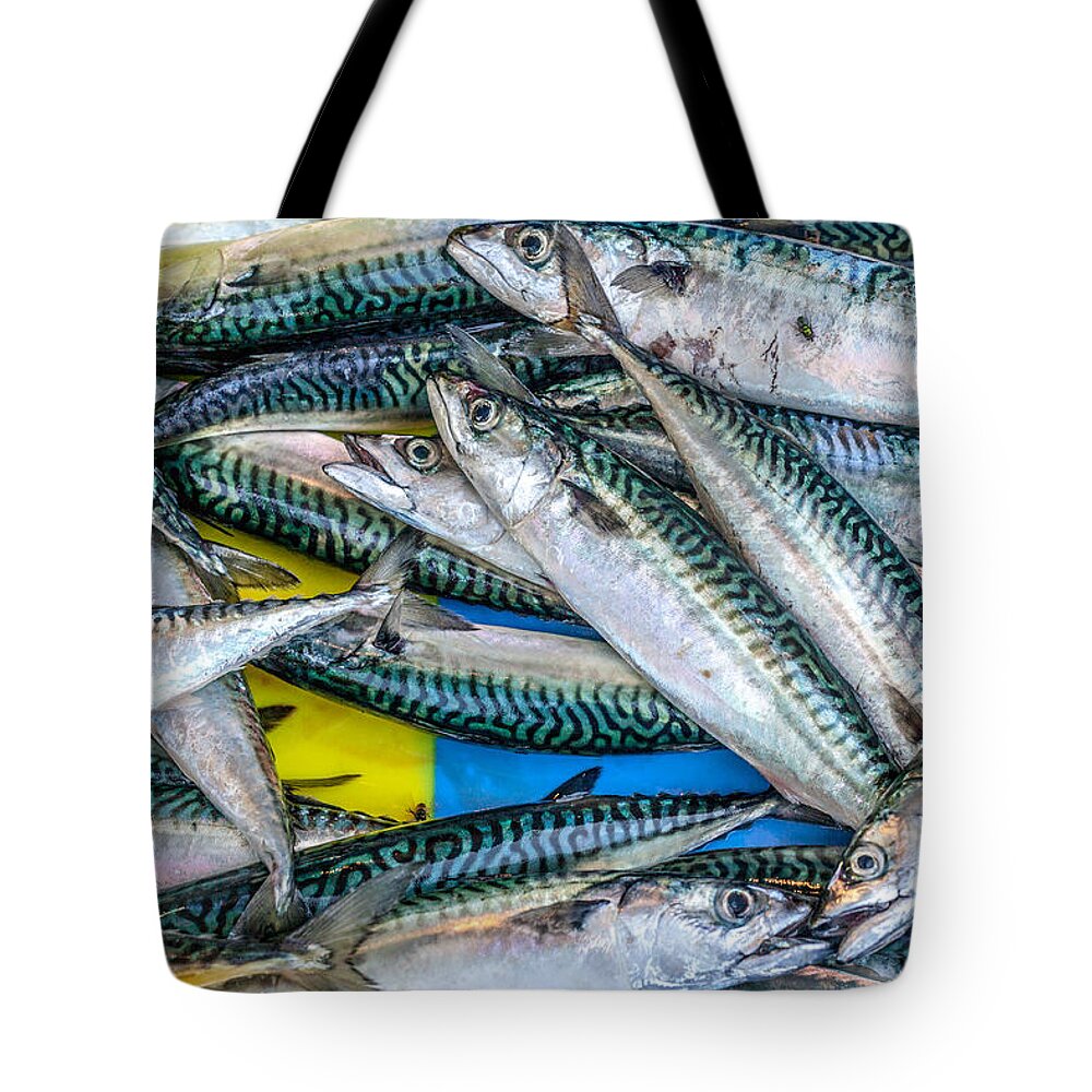 Bratagne Tote Bag featuring the photograph Fresh Fish by W Chris Fooshee