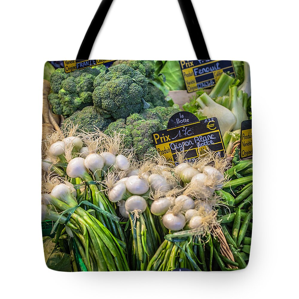 Bratagne Tote Bag featuring the photograph Fresh Vegetables by W Chris Fooshee