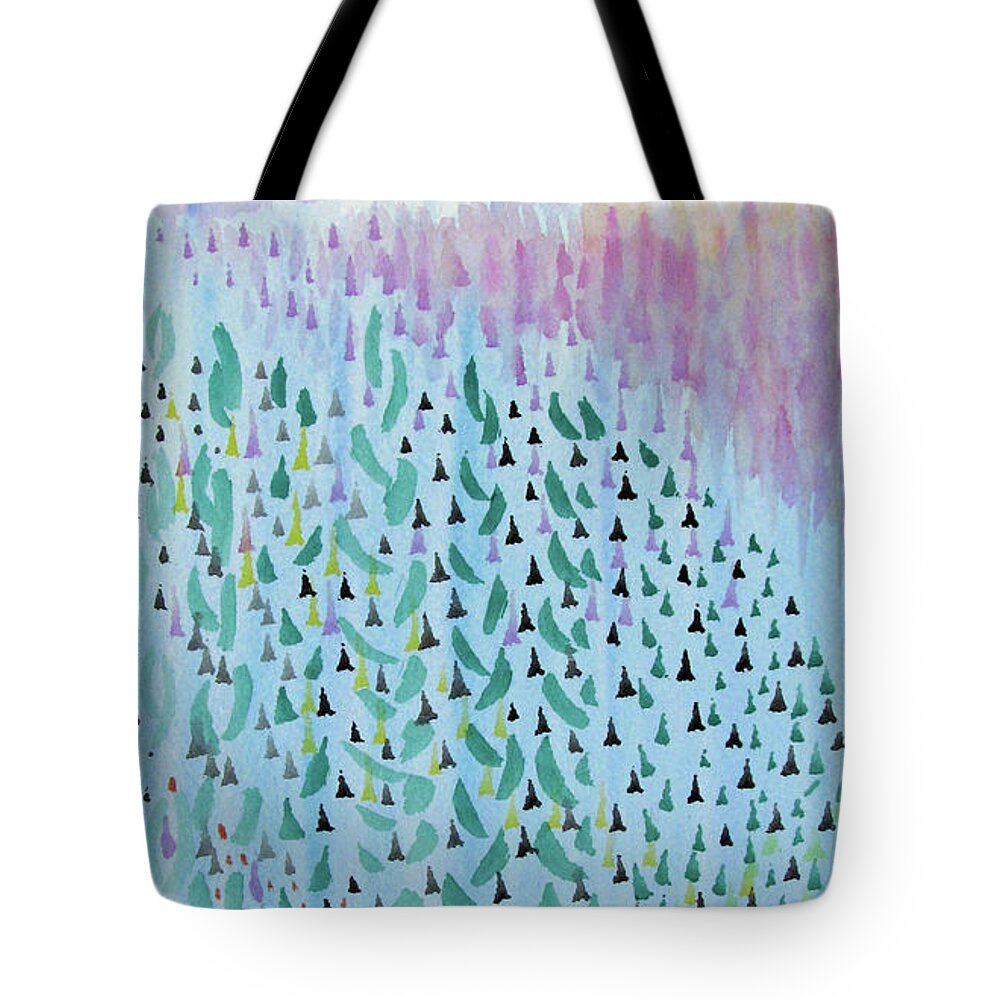 What Get For Tote Bag featuring the painting Aspen by Corinne Carroll