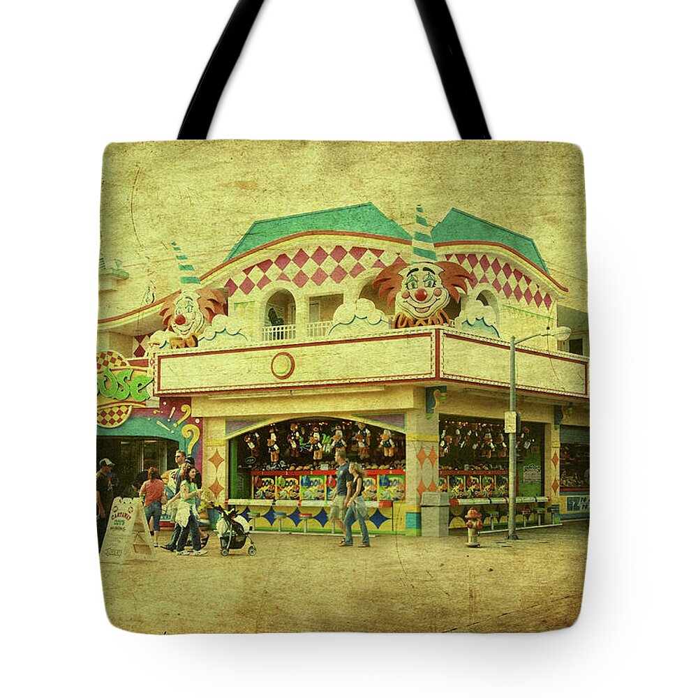 Jersey Shore Tote Bag featuring the photograph Fun House - Jersey Shore by Angie Tirado