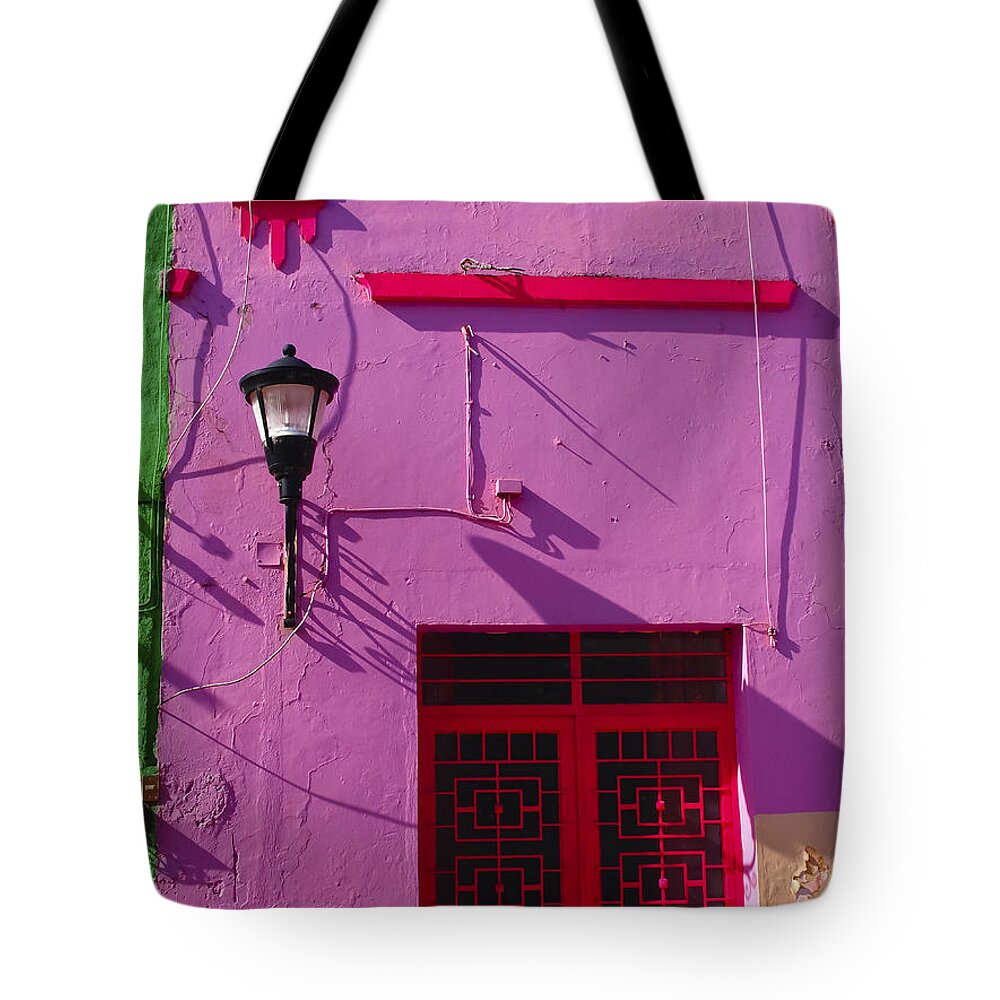 Funhouse Tote Bag featuring the photograph Funhouse by Skip Hunt