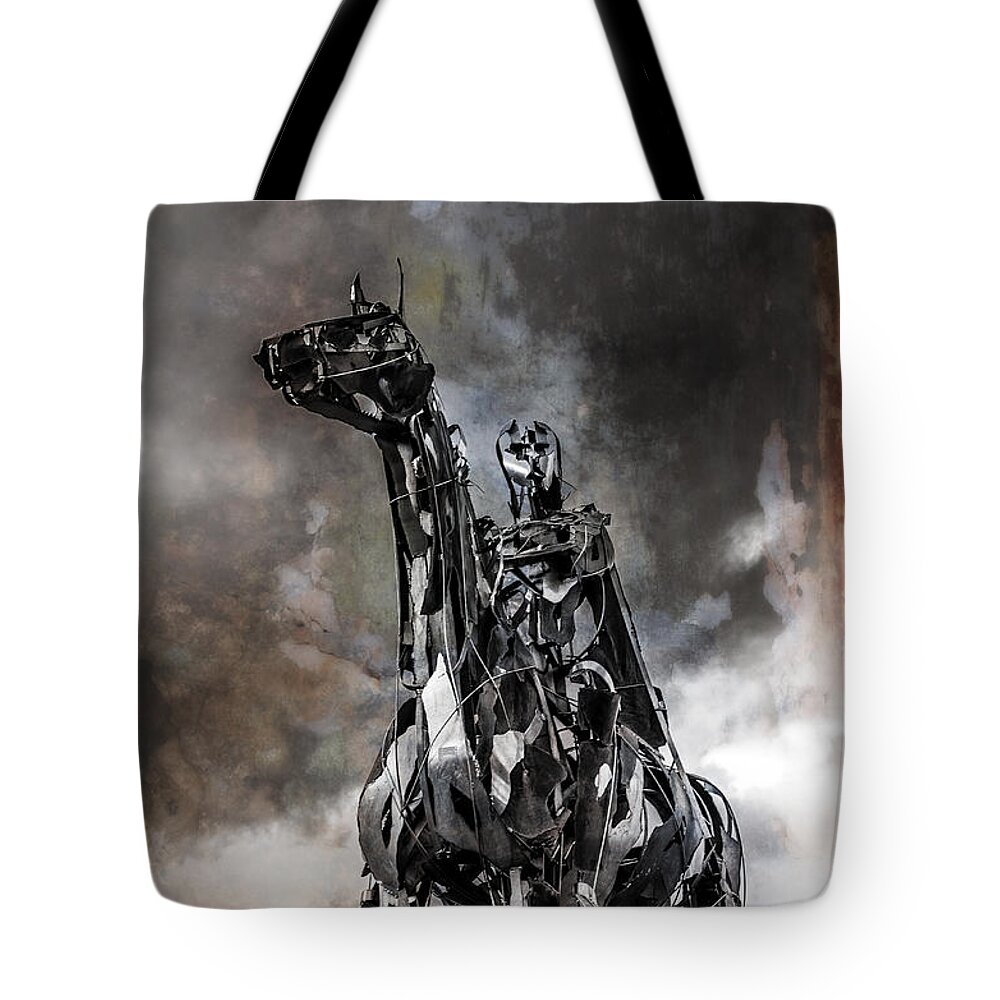Gaelic Chieftain Tote Bag featuring the photograph Gaelic Chieftain by Martina Fagan