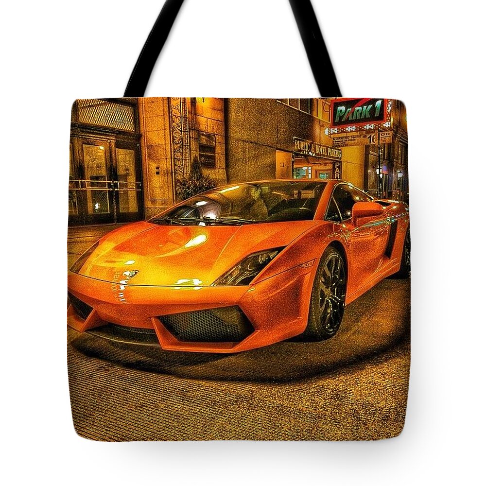 Sportscarfromhell Tote Bag featuring the photograph Gaga For That Gogo by Nick Heap