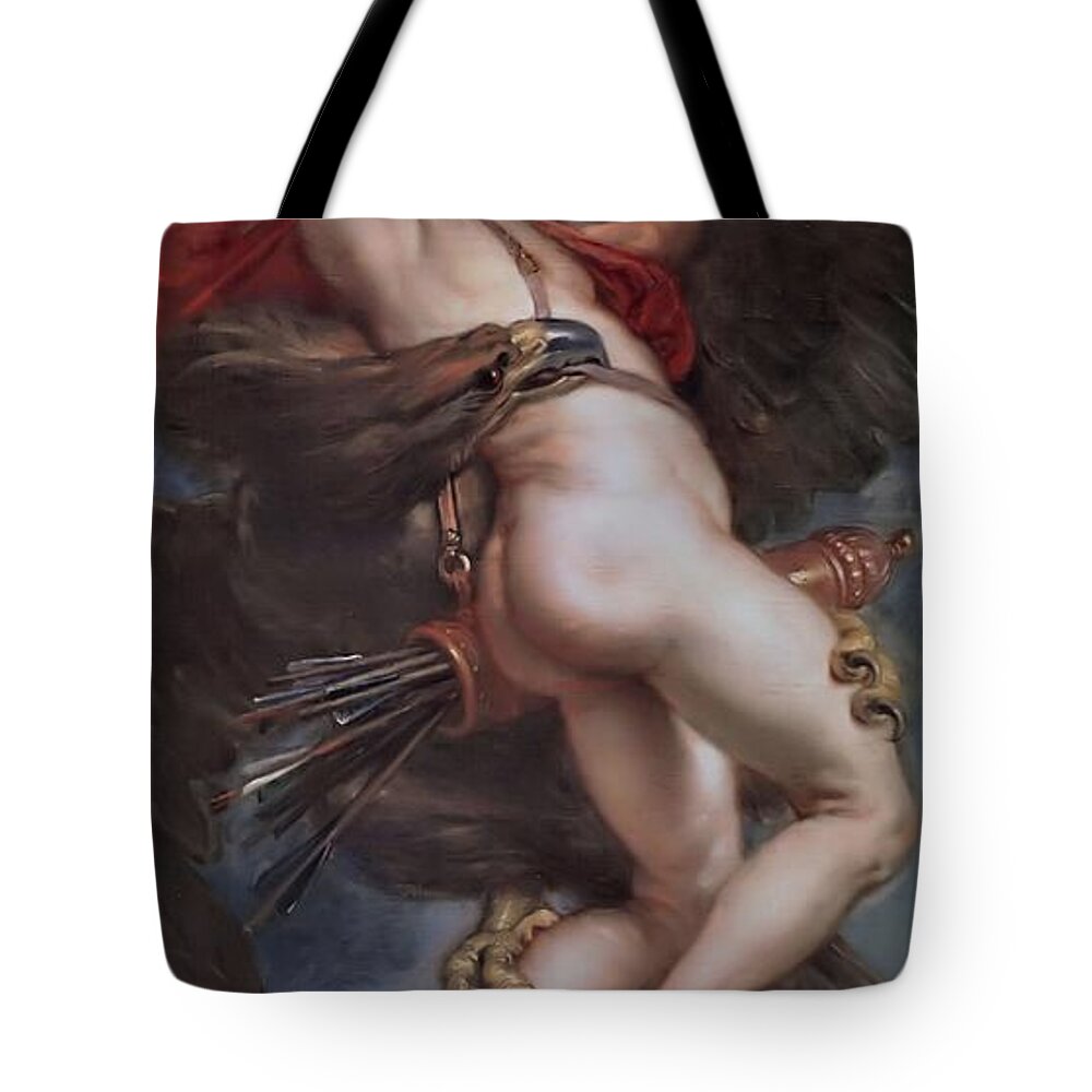 Prado Tote Bag featuring the painting Ganymede  by Peter Paul Rubens