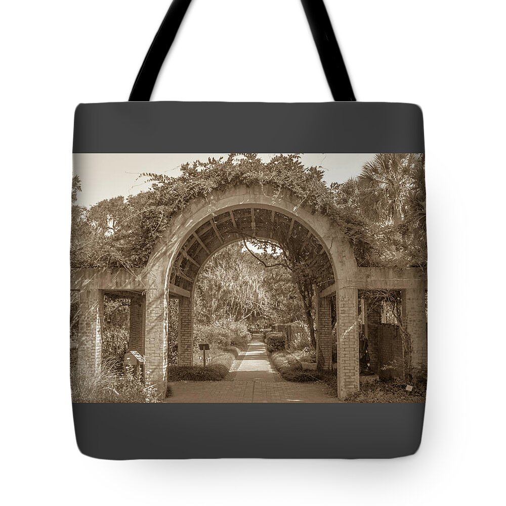 2017 Tote Bag featuring the photograph Garden Arch by Darrell Foster