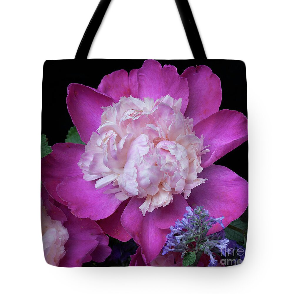 Flower Tote Bag featuring the photograph Garden Flowers by Ann Jacobson
