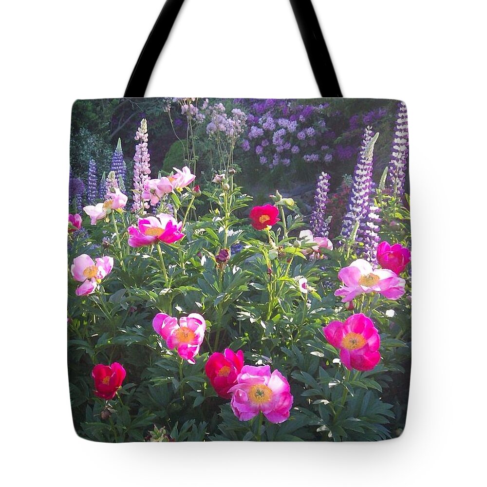 Garden Party Tote Bag featuring the photograph Garden Party II by Quin Sweetman