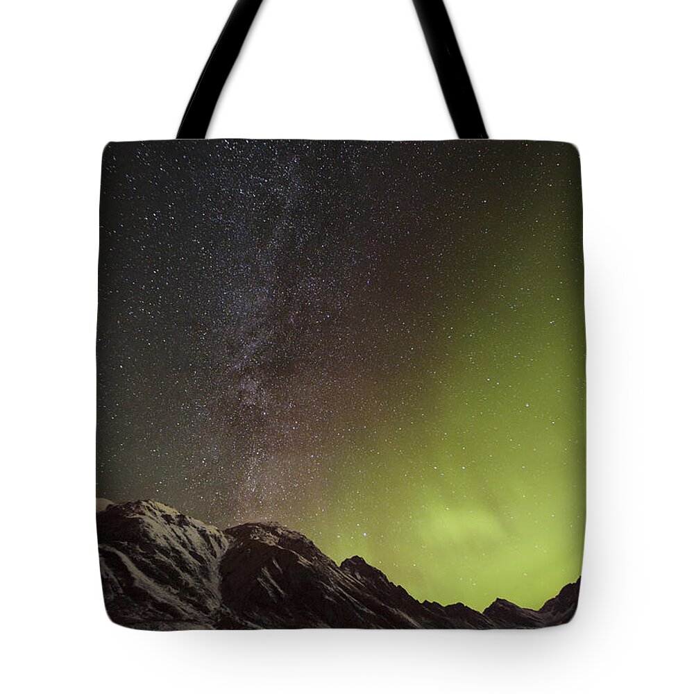 Alaska Tote Bag featuring the photograph Garmin by Ed Boudreau