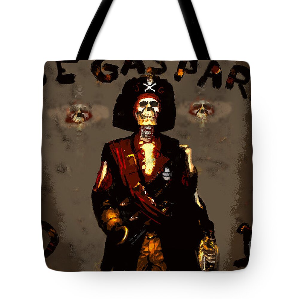 Art Tote Bag featuring the painting Gasparilla 2011 by David Lee Thompson