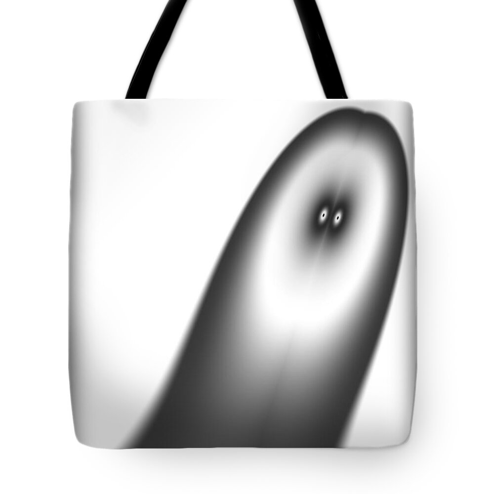 Vic Eberly Tote Bag featuring the digital art Gazing Into the Future by Vic Eberly