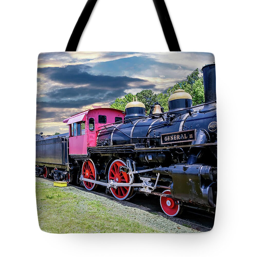 Antique Tote Bag featuring the photograph General II.jpg by Darryl Brooks