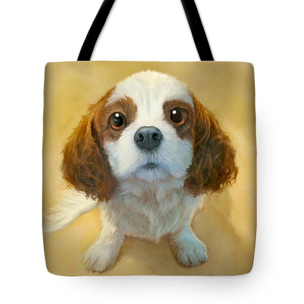 #faatoppicks Tote Bag featuring the painting More than Words by Sean ODaniels