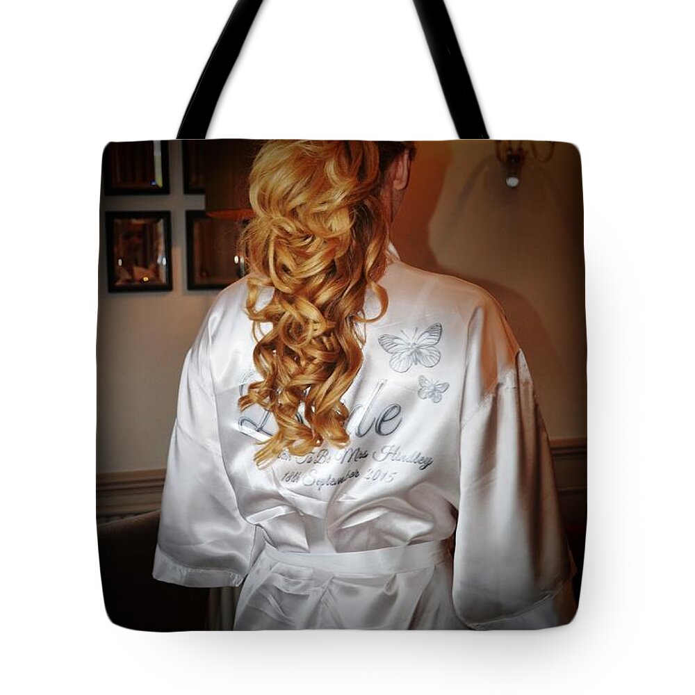  Tote Bag featuring the photograph Getting Ready by Nina-Rosa Dudy