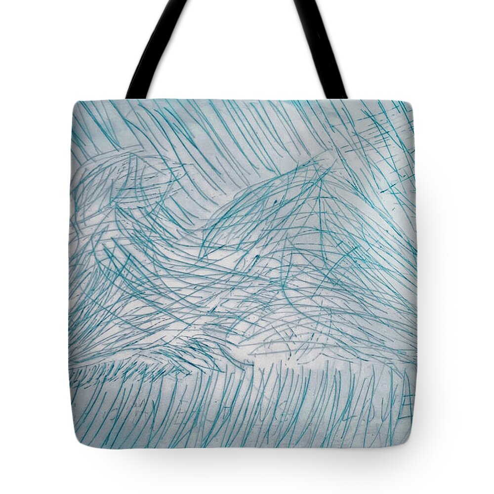 Etching Tote Bag featuring the photograph Girl in the Afternoon by Jeff Cooper