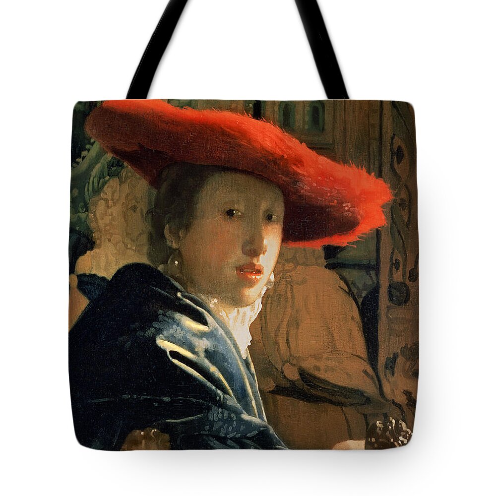 Feathered Hat Tote Bags