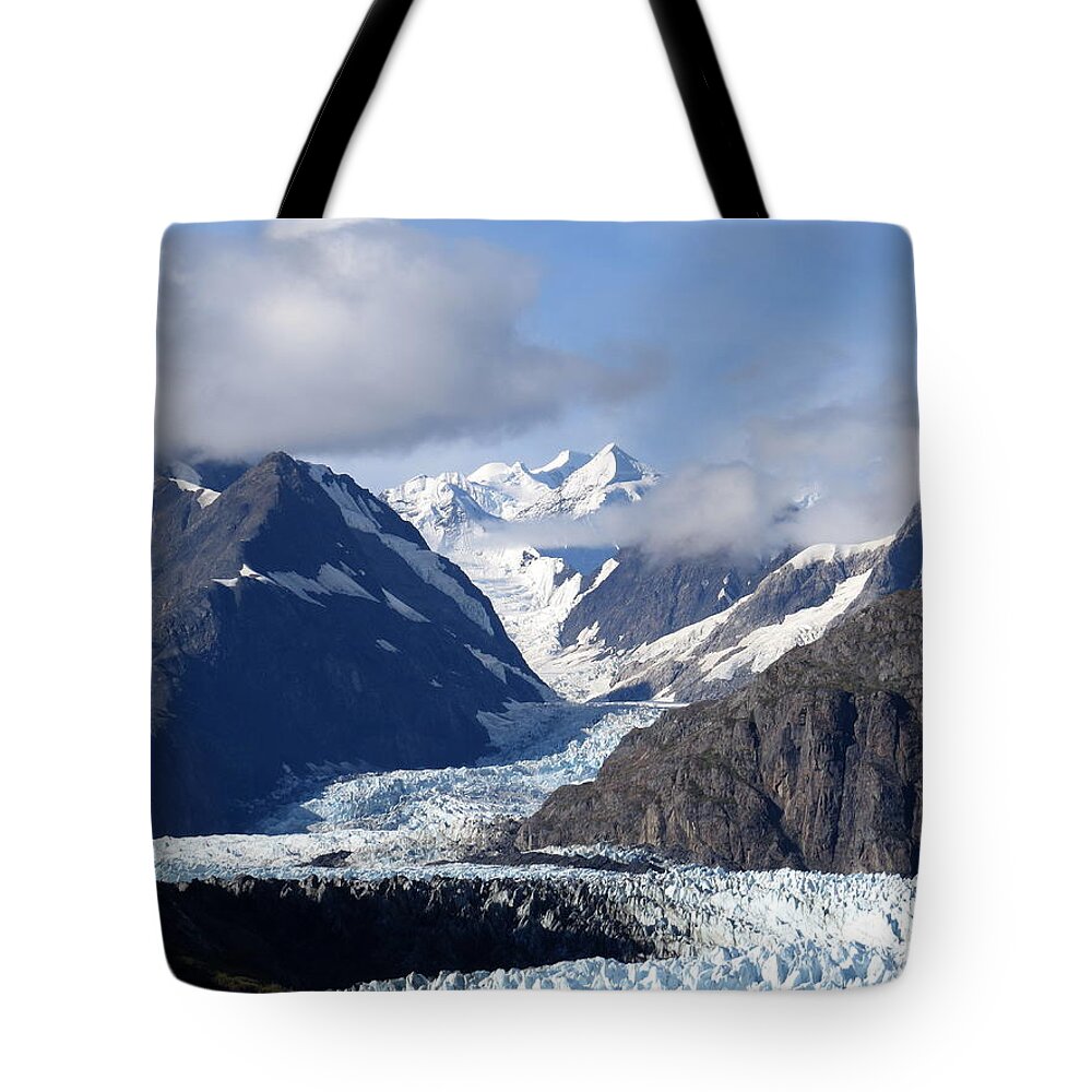 Alaska Tote Bag featuring the photograph Glacier Bay 3 Photograph by Kimberly Walker