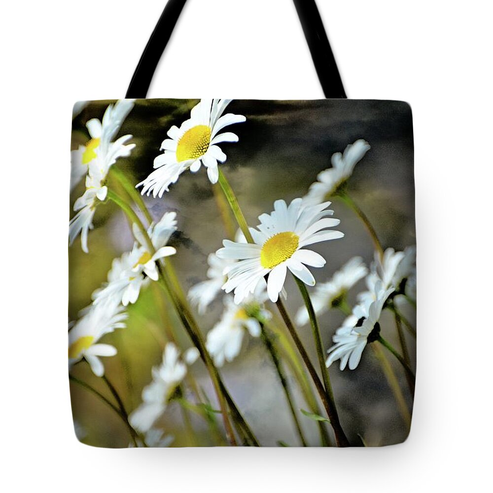 Wildflowers Tote Bag featuring the photograph Glacier Wildflowers by Marty Koch