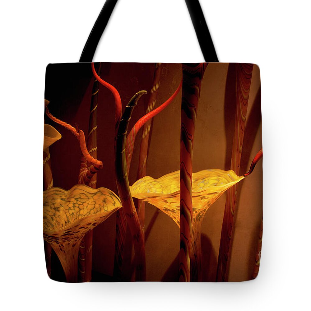 Glass Art Tote Bag featuring the photograph Glass Art by Ivete Basso Photography