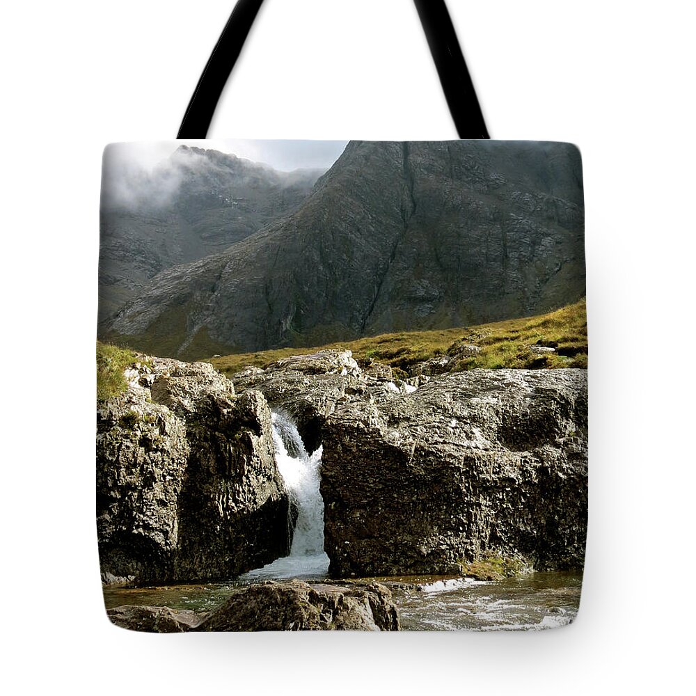 Fairy Pools Tote Bag featuring the photograph Glen Brittle by Azthet Photography