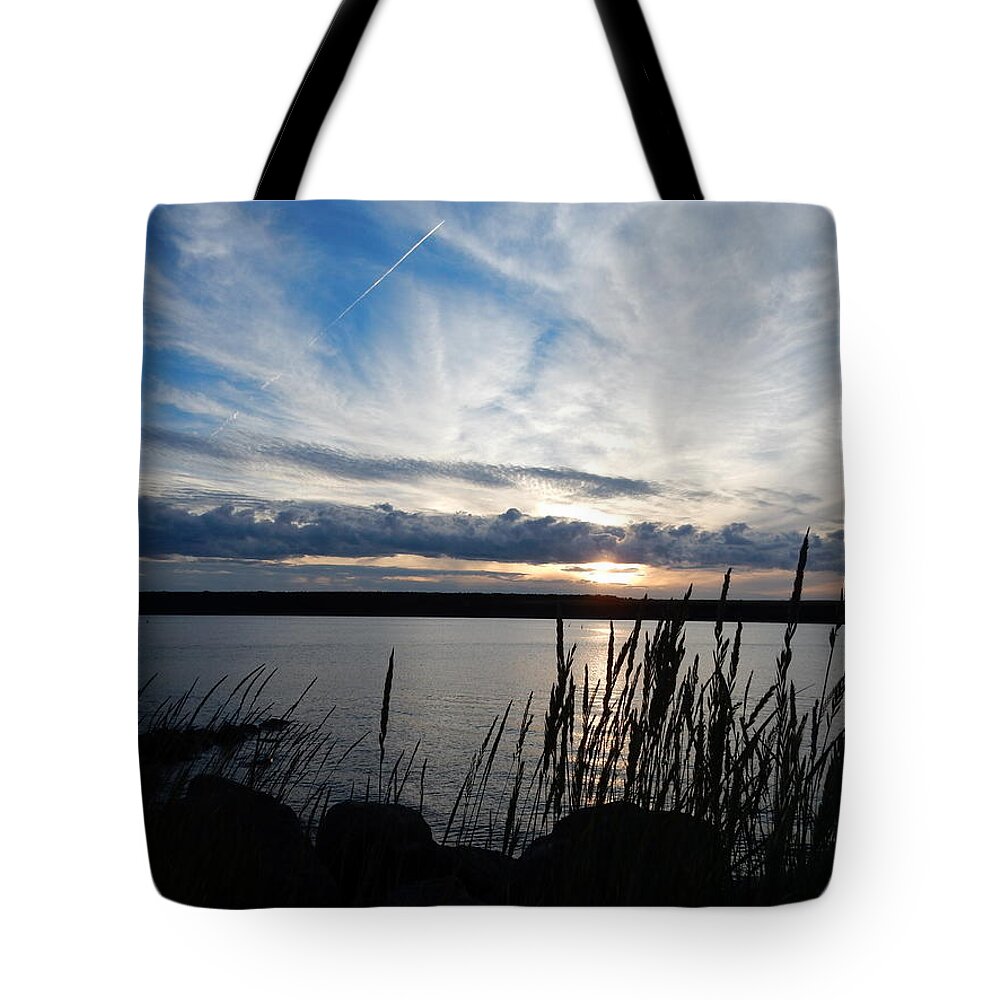 Sunset Tote Bag featuring the photograph Glorious by Betty-Anne McDonald
