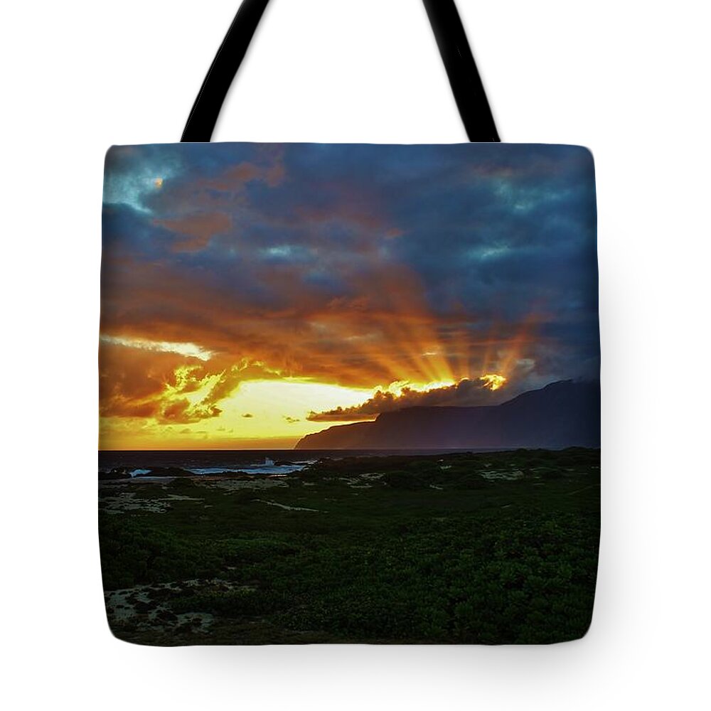 Sunrise Tote Bag featuring the photograph Glorious Morning Light by Craig Wood