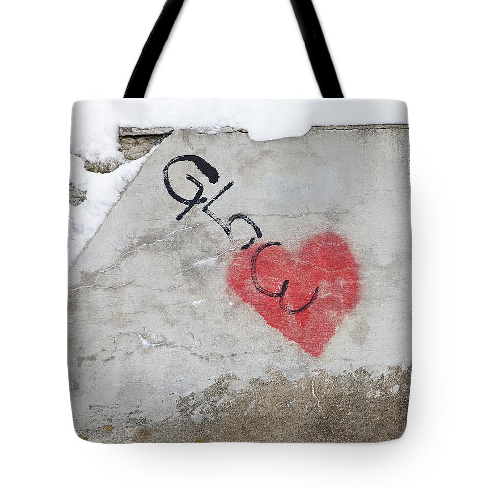 Heart Tote Bag featuring the photograph Glow Heart by Art Block Collections
