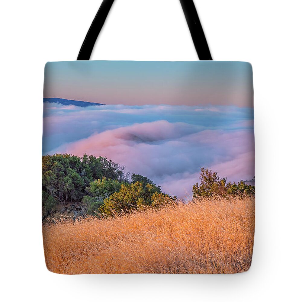Landscape Tote Bag featuring the photograph Golden Sunrise by Marc Crumpler