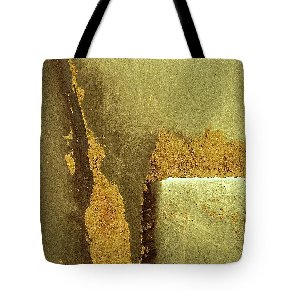 Abstract Tote Bag featuring the photograph Goldrush by Matt Cegelis