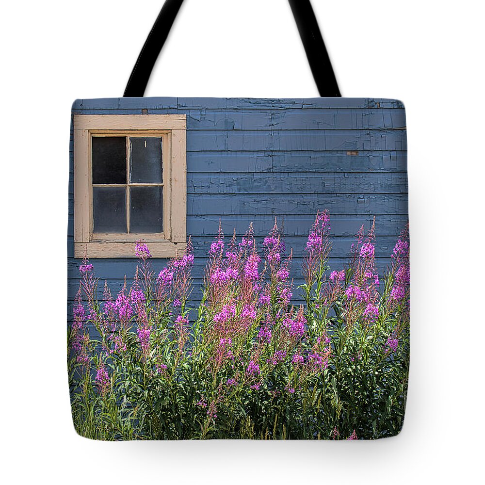 Fireweed Tote Bag featuring the photograph Gone Missing by Jim Garrison