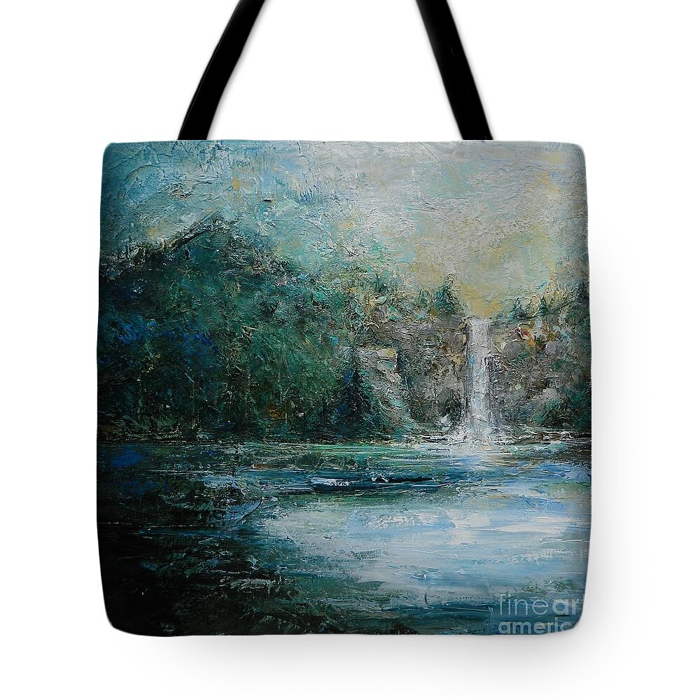 North Carolina Tote Bag featuring the painting Gone to Carolina by Dan Campbell