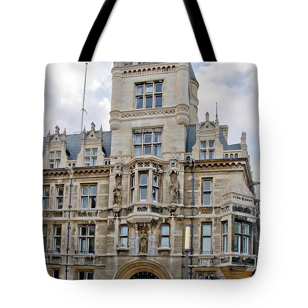 Gonville And Caius College Tote Bag featuring the photograph Gonville and Caius College. Cambridge. by Elena Perelman