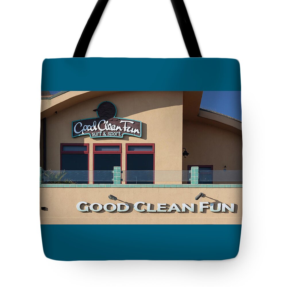 Photograph Tote Bag featuring the photograph Good Clean Fun by Suzanne Gaff