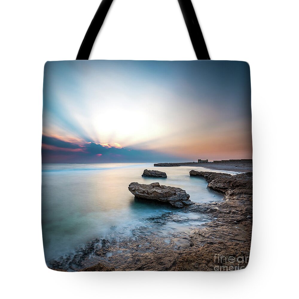 Africa Tote Bag featuring the photograph Good Morning Red Sea by Hannes Cmarits