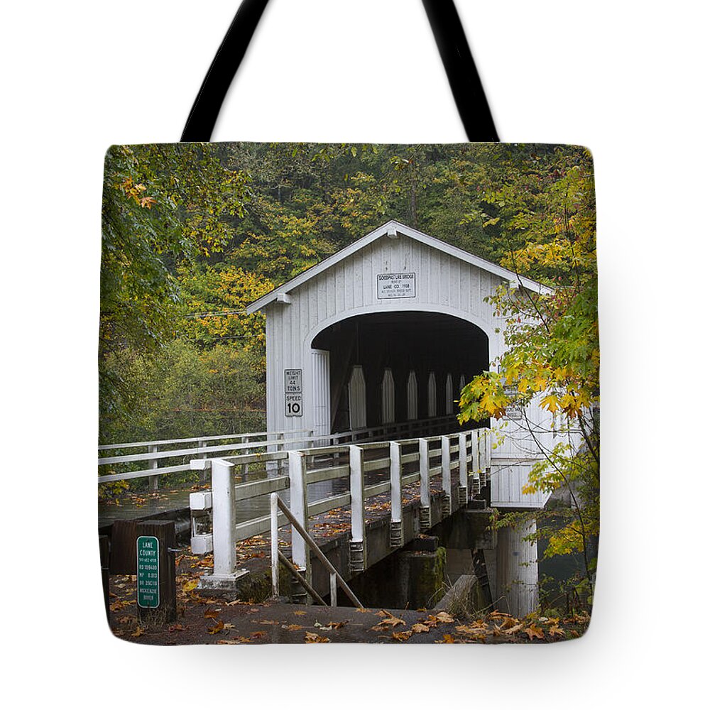 1938 Tote Bag featuring the photograph Good Pasture Bridge by Idaho Scenic Images Linda Lantzy