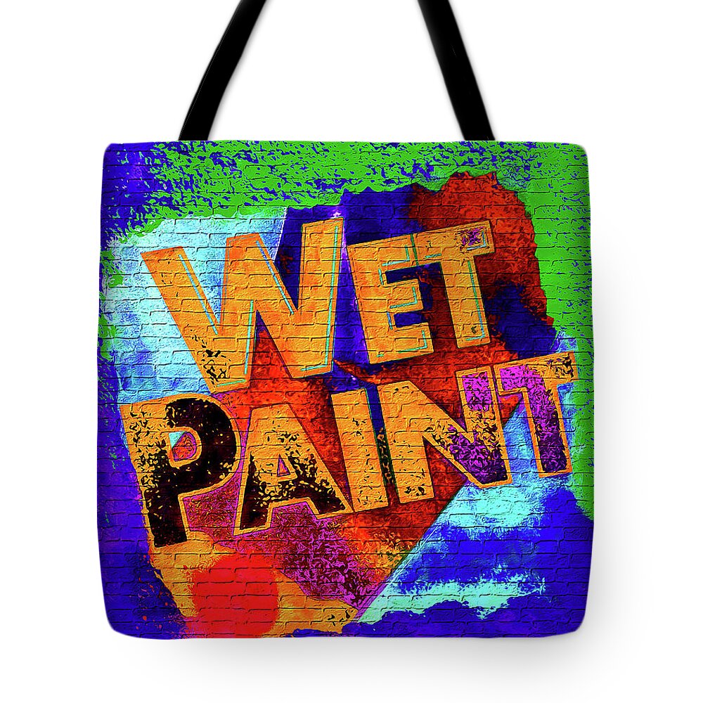 Sign Tote Bag featuring the digital art Good to Know by Pennie McCracken