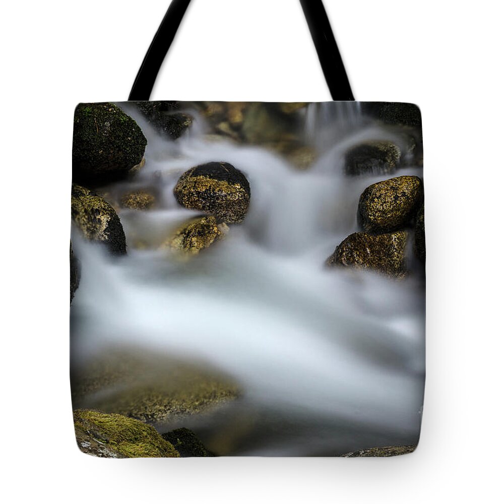 Bulgaria Tote Bag featuring the photograph Goritsa Waterfalls-rapids 2226 by Steve Somerville