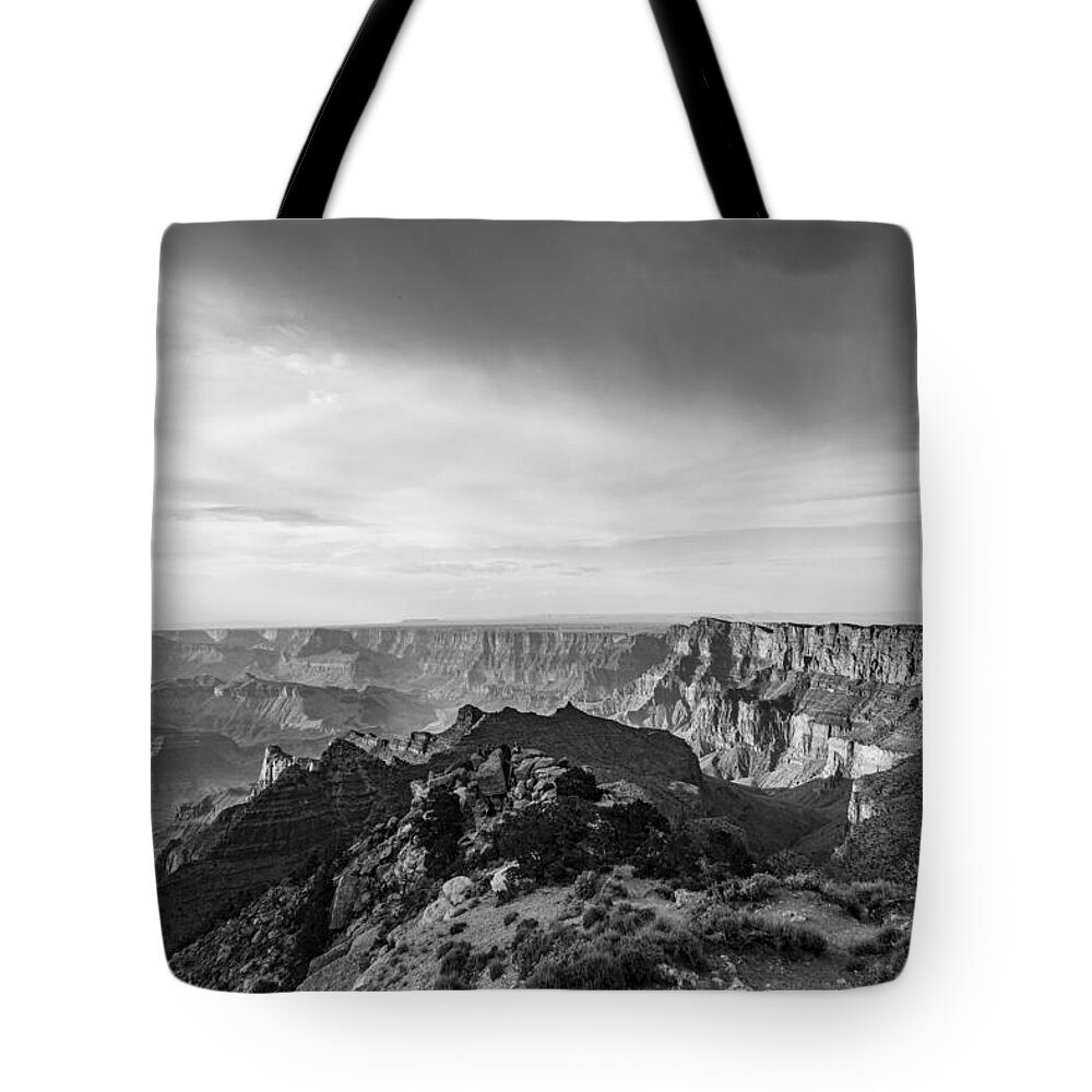 Grand Canyon Tote Bag featuring the photograph Grand Canyon Cloud by John McGraw