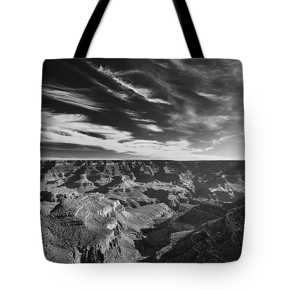 Grand Canyon Tote Bag featuring the photograph Grand Canyon in Motion by Kevin Schwalbe
